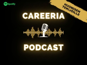 Careerian podcastin logo.