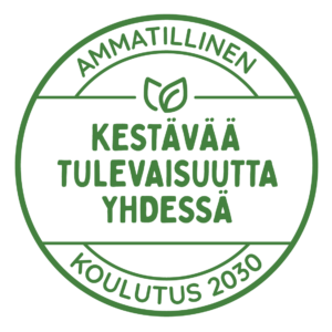 Kestävää tulevaisuutta yhdessä. Ammatillinen koulutus 2030.