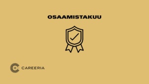 Teksti osaamistakuu sekä diplomi-kuvake